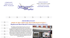 Desktop Screenshot of maplewoodmeat.com